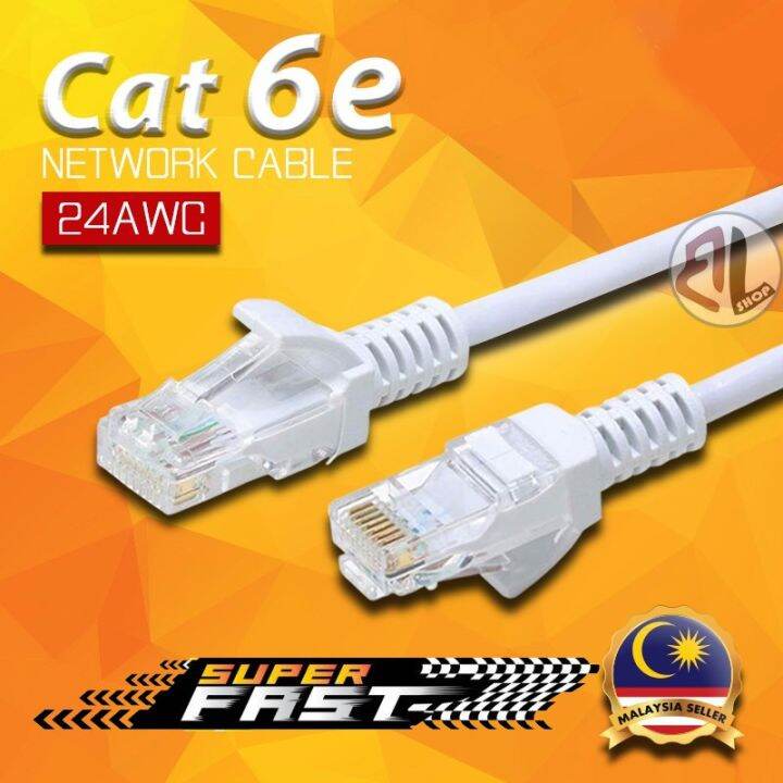 Premium RJ45 Cat 6 / Cat6 Patch / LAN Cable highspeed data