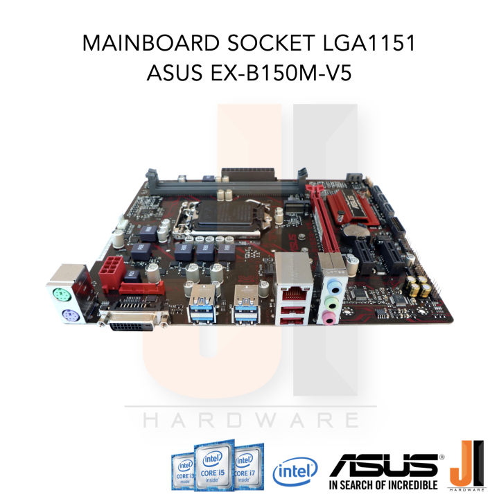 mainboard-asus-ex-b150m-v5-lga-1151-รองรับ-cpu-gen-6xxx-และ-gen-7xxx-มือสองสภาพดีมีการรับประกัน