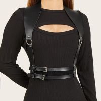 Women Leather Harness Belt Strap Girdle Sexy Lady Handmade Belt Decorative Shirt Dress Smooth Buckle Vest Harness For Female