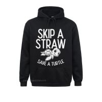 Skip A Straw Save A Turtle Environment Day Hoodie Fitted Party Sweatshirts Long Sleeve Hoodies For Hoods Father Day Size XS-4XL