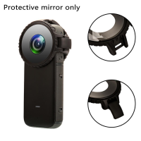 Kaca เคส Insta360 X2ฝาหลังลายกล้อง,เคส Insta360กล้อง Aksesori X2หนึ่งตัว