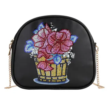 Diamond Painting 5D DIY Handbag Special Shaped Wristlet Bags