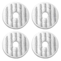 4 Pack Washable Microfibre Rags for Vileda Spin Vacuum Cleaner Clean Mop Refill Dust Collector Sets Mop Cloths Pad