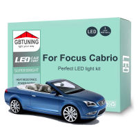 14Pcs LED ภายในหลอดไฟสำหรับ Ford Focus CC Cabrio Cabriolet Convertible 2006 2007 2008 2009 2010รถ Trunk Dome Canbus