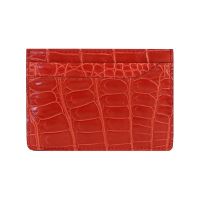 Real Crocodile Card Holder Men Women Pebble Pattern Luxurious Leather Credit Card Case ID Card Holder Wallet Purse Pouch
