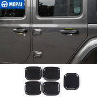 MOPAI Car Exterior Door Rear Tail Door Bowl Decor Cover Stickers for Jeep Wrangler JL 2018- Accessories