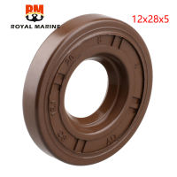 3B2-01215ซีลน้ำมันสำหรับมอเตอร์เอาท์บอร์ด Tohatsu 6-9.8HP 2T 4T 3B2-01215-0 M 12X28X5Mm ชิ้นส่วนเครื่องยนต์เรือ