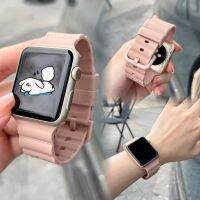 Suitable for Apple Watch with Applewatch8 wave pattern silicone cute iwatch7se sports comfortable men and women