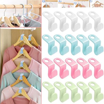 Clothes Hanger Connector Hook Space Saving Hanger Extender Cascading Clothes Hooks Outfit Hangers Hanger Extender Clips Clothes Hangers Pegs