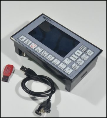 ✟♞◎ CNC Control System USB 500 KHz 3 Axis Motion Controller G Code Support USB Flash Drive Read;cnc controller