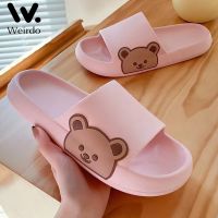 Slippers Flip Flops Cartoon Shoes Woman Indoor Outdoor Wear Soft Thick Beach Slides Men Sandals