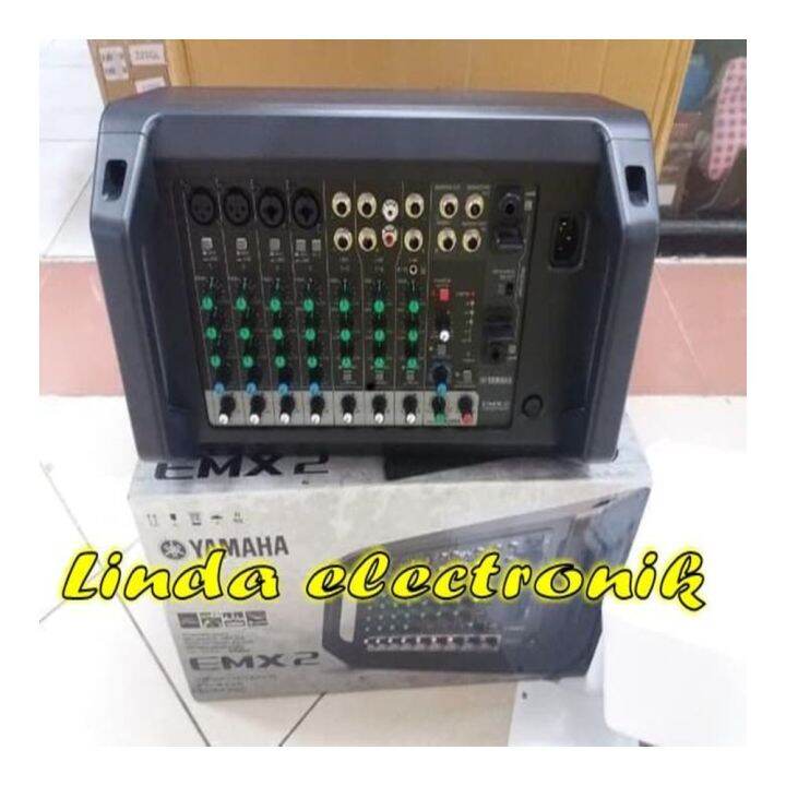 power mixer yamaha emx 2 ORYGINAL yamaha emx2 10channel Lazada Indonesia