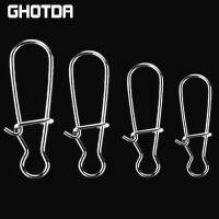 ℗✕┋ GHOTDA Carabiner Tackle Tool Fly Fishing Accessorie Fishing Connector Swivel Snap Pin Strong Strength 8kg-47kg Fishhook Lure