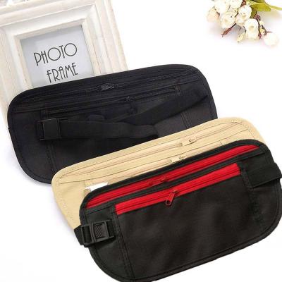 Invisible Waist Pack Travel Waist Pouch For Passport Money Belt Bag Hidden Security Wallet Travel Bag Chest Pack Money Waist Bag Running Belt