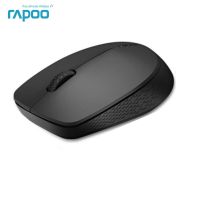 Rapoo เมาส์ไร้สายเงียบหลายโหมดใหม่1300DPI บลูทูธ3.0/4.0 RF 2.4Ghz สำหรับทีวีแล็ปท็อปแผ่นรองคอมพิวเตอร์