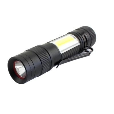 LED Flashlight with Rechargeable Battery High Lumen Zoomable 3 Modes for Emergency Flashlights