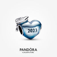 Official Store Pandora Blue 2023 Graduation Heart Charm