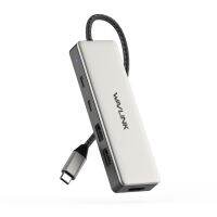 Wavlink UHP3415 USB-C จ่ายไฟ85W/Type-C 10Gbps ฮับ5 In 1พอร์ตหลายตัวแปลงเชื่อมต่อ