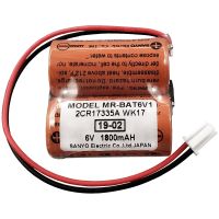 1PCS-New สินค้า Mitsubishi MR-BAT6V1SET WK17ลิเธียม2CR17335A MR-J4 6V แบตเตอรี่ซันโย CR17335