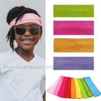 【YF】 Men Fashion Sports Headband Wide Elastic Yoga Hair Bands Running Fitness Boy Headwear Women Turban Head Warp Hairband Sweatband