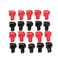 20pcs 20pcs Battery Terminal Insulating Protector Cover Black/Red Boots Cap Parts