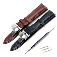 ❀◆ Genuine Leather Watchband for Tissot Longines Mido Hamilton Watch Band Steel Buckle Wrist Strap 14 16 17 18 19 20 21 22 23 24mm