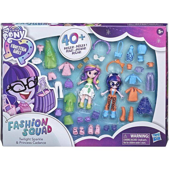 ☊Ttb739 My Little Pony Equestria Girls Thời Trang Đội Twilight Sparkle Dj  Pon-3 Công Chúa Nhịp Pinkie Pie Minty Búp Bê Mini Se | Lazada.Vn