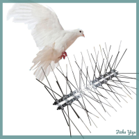 Jizha Sporter Bird Repellent Spikes เป็นมิตรกับสิ่งแวดล้อม Anti Pigeon Nail เครื่องมือยับยั้งนก