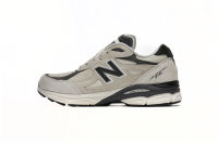 รองเท้าสเนคเกอร์_ New Balance_ 990v3 เบจ  รองเท้าลำลอง รองเท้าผู้ชายและผู้หญิง Beige M990AD3