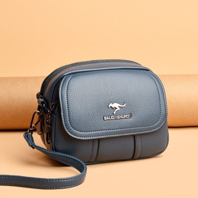 Womens High Quality Leather Crossbody Bags 2023 Winter Fashion Designer Shoulder Handbags and Purses PU Leather Messenger Sac