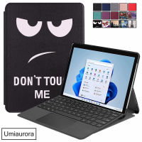 ?ส่วนลด?เคสแม่เหล็กสำหรับ Microsoft Surface Pro 4 5 6 7 12.3นิ้ว Pro X Go 1 2 Pro 8 Casing Tablet พับฝาเป็นฐานฝาครอบหนัง PU