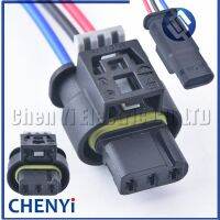 3 Pin auto waterproof automotive cable connector reversing radar camshaft sensor plug Pigtail 805-121-521 7615490-03