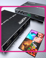 HDMI Quad Multi-Viewer 4X1 HDMI Quad Screen Segmentation Multipviewer HD 1080P 60Hz Multi Viewer สลับจอพีซีไปยังทีวี