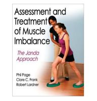 Assessment and Treatment of Muscle Imbalance: The Janda Approach , 1ed - ISBN : 9780736074001- Meditext