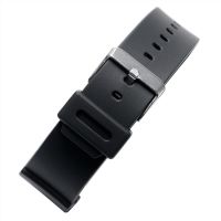 10pcs/Lot 18mm 20mm 22mm Watchband Black Silicone Rubber Watch Band Soft Strap Bracelet Waterproof Pin Buckle Typeby Hs2023