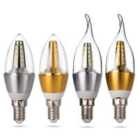 10PCS / Lot Vintage Retro E14 LED Candle Light Bulb 220V Chandelier Lamp Corn Bulb Bedroom Lamp Decoration Energy Saving Lights