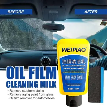 Car Glass Oil Film Remover Cleaner