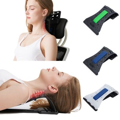 Neck Stretcher 3-Level Cervical Shoulder Magnetic Massage Relaxer Device Posture Corrector for Pain