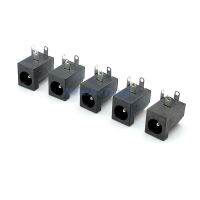 【】 0nlineshopbd 5Pcs DC-005 5.5x2.1/2.5มม.3A พลาสติกชายปลั๊ก + ปลั๊ก Socket หญิงแจ็ค DC Power Connector ไฟฟ้าอุปกรณ์