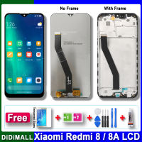 100% จอ Lcd แบบดั้งเดิมสำหรับ Xiaomi Redmi 8A จอแสดงผล Lcd แบบสัมผัสหน้าจอแผงหน้าจอทัชสกรีนสำหรับ Redmi 8จอแอลซีดีพร้อมกรอบ100% การทดสอบ