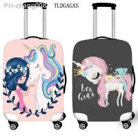 Exclusive Unicorn Luggage Cover Elasticity Case Suitcase Covers Trolley Baggage Dust Protective Case Cover Travel Accessories