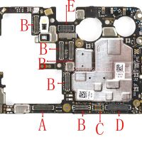 จอแสดงผลหน้าจอ LCD กล้อง 20 ชิ้น Usb แท่นชาร์จ แบตเตอรี่ ปลั๊กเชื่อมต่อ Flex FPC สําหรับ Huawei P30 Pro P30Pro 24 50 40 32 พิน