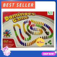 Dominoes Game เกมต่อ โดมิโน่ มี 92 ชิ้น แบ่งเป็น 6 สี ให้น้องๆ ฝึกการสังเกต การมองเห็นได้อย่างดี