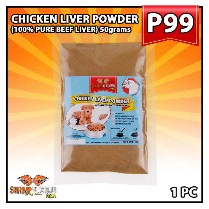 Shrimpylicious Chicken Liver Powder for Dog / Cat 50g Food Topper