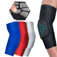 Basketball Knee Pads Honeycomb Anti-collision Extended Mens and Womens Basketball Equipment Sports Protective Gear Supports Braces