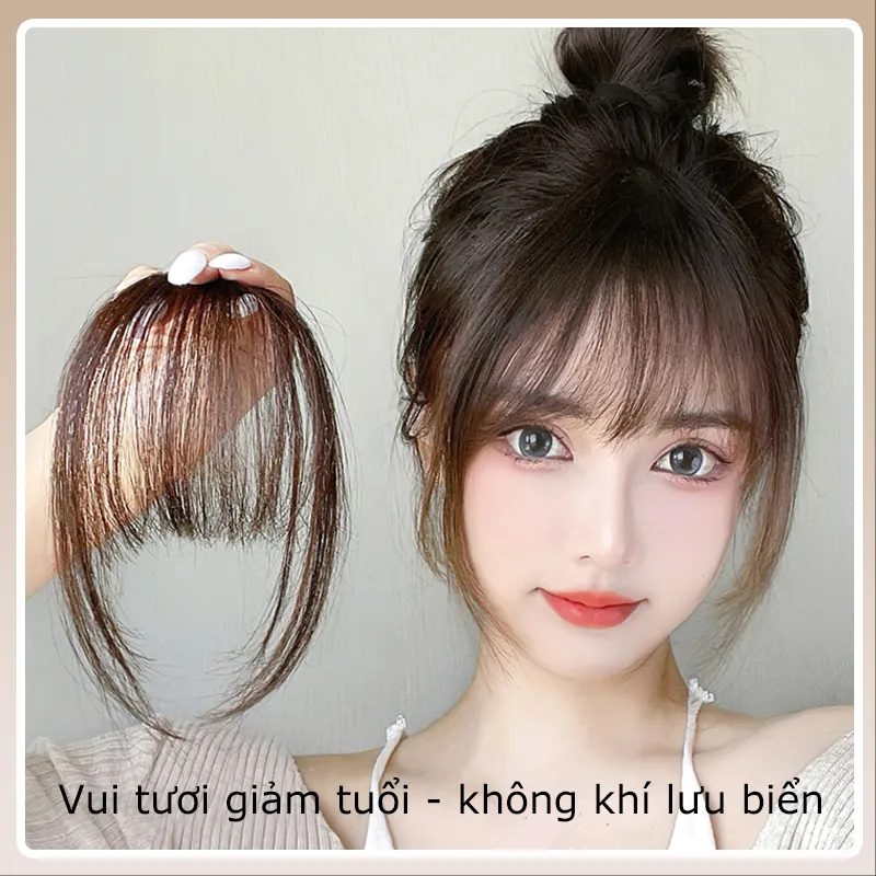 Bạn muốn thay đổi phong cách tóc một cách nhanh chóng và dễ dàng? Tóc mái thưa giả là giải pháp tuyệt vời. Với sản phẩm này, bạn có thể tạo kiểu tóc mái thưa dễ dàng và sẵn sàng để xuất hiện trước đám đông.