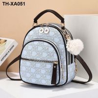 womens backpack 2023 new fashion all-match large-capacity leisure travel schoolbag