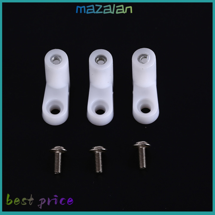 mazalan-10pcs-fixed-plastic-pcb-mounting-feet-20mm-l-ประเภทฟุตพร้อมสกรู