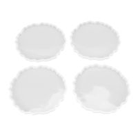 4 Pcs Silicone Agate Coaster Resin Casting Making Mold,Coaster Epoxy Molds Craft DIY, Home Decoration