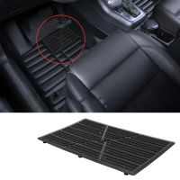 Car Floor Pad Anti-skid Pedal Heel Foot Mat Pedal Cover Black PVC Universal Car Mat 23x15cm Pedals  Pedal Accessories